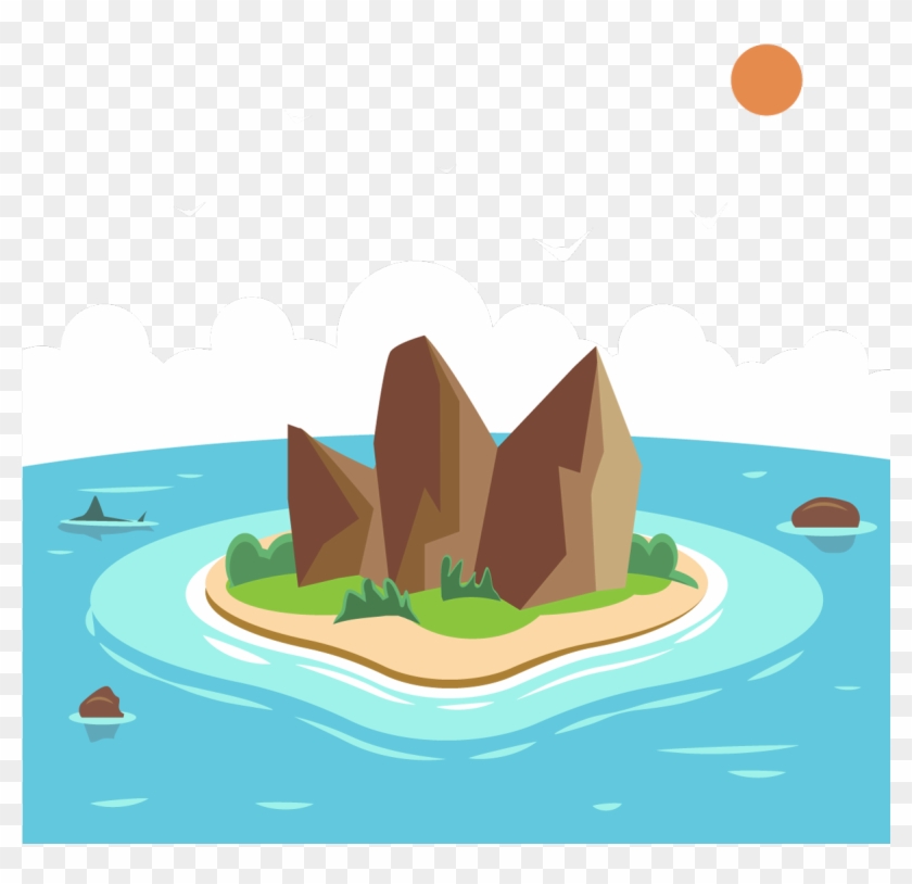Tropical Islands Resort Silhouette Island - Island Vector #585032