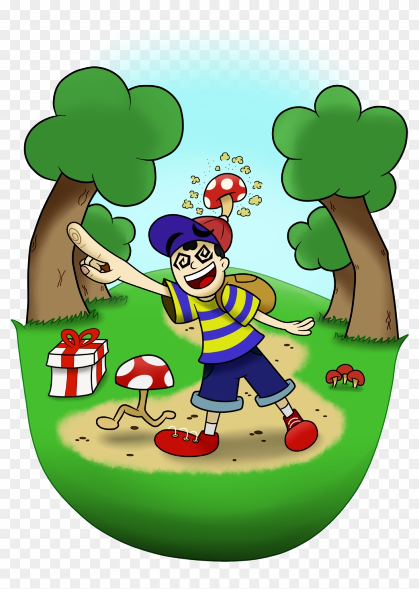 Ness Is Feeling Funky By Fawful92 - Cartoon #585404