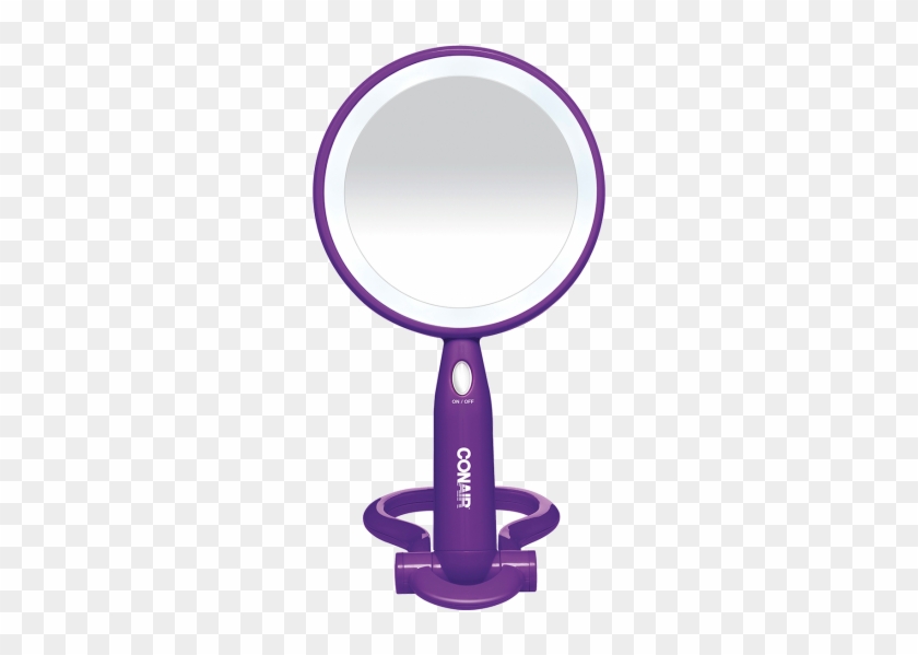 Plastic Led Double-sided Mirror - Conair Illuminations By 1x/3x Lifetime Led Mirror In #585694