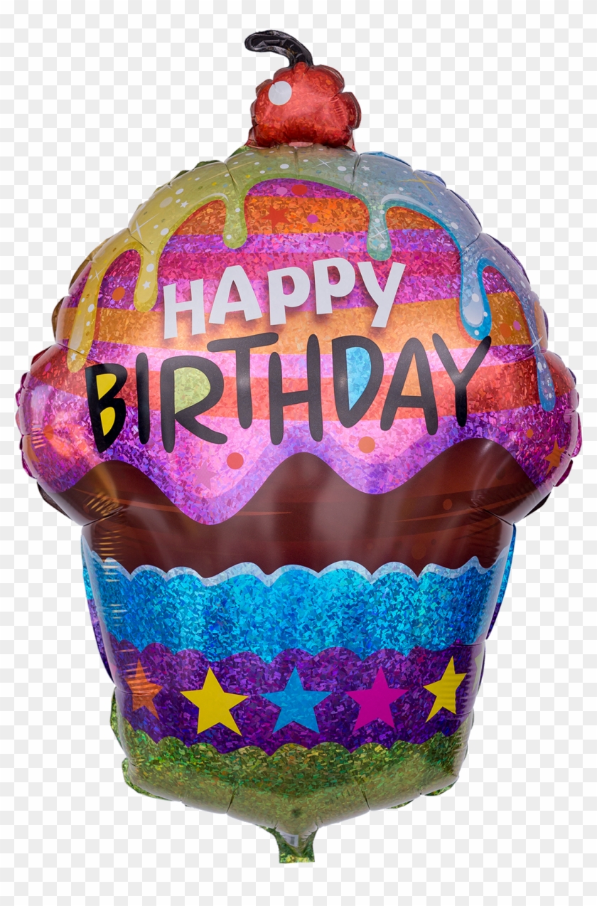 Gallery Of Geburtstagsw Nsche 65 Papa 23 Superb Bild - 35" Birthday Dazzling Cupcake Holographic Shape #586677