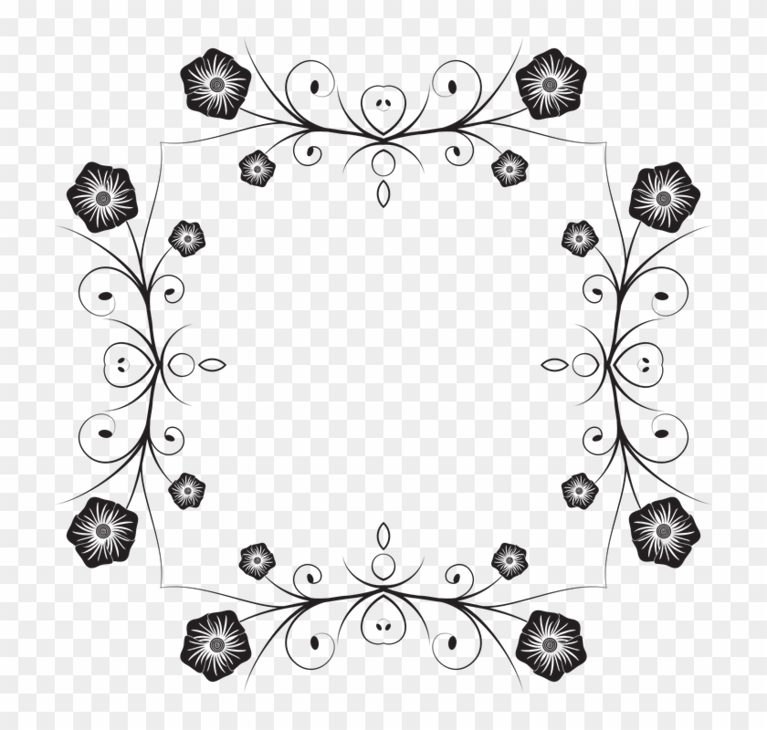 Snowflake Corner Cliparts 21, - Trang Trí Dây Leo #587031