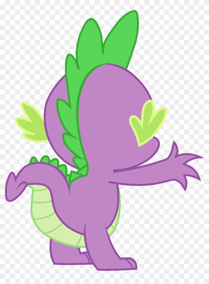 Spike Back Version 2 By Twilightpoint - My Little Pony Spike Back #587034