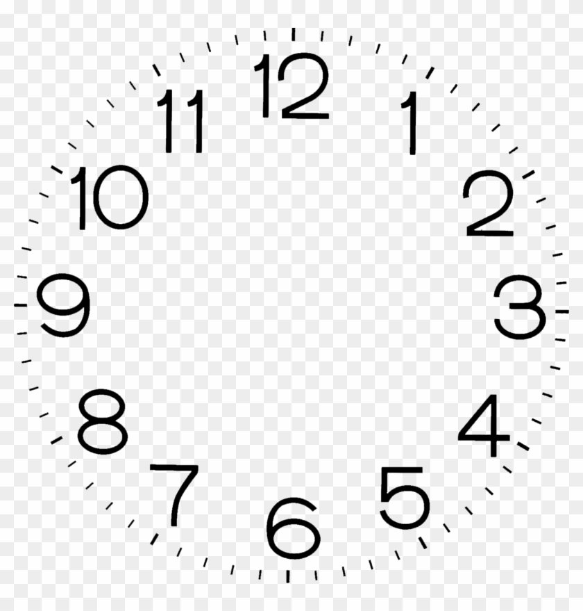 Printables - Angka Jam Dinding Png #587754