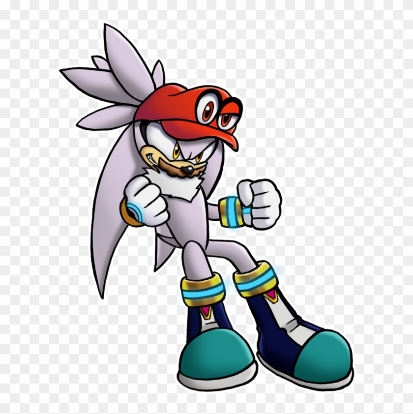 Super Mario Silver By X Silverlining X - Cartoon #587768