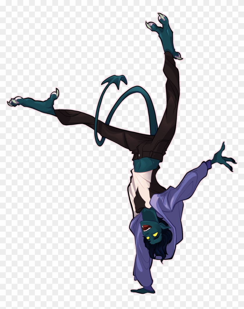 Nightcrawler - Http - //inkblotbun - Tumblr - Com/ - Nightcrawler Meets Quicksilver #588131