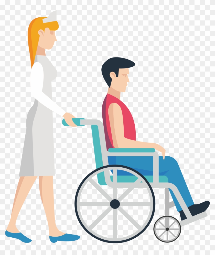 Nursing Wheelchair Clip Art - Nursing Wheelchair Clip Art #103450