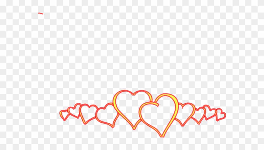Yellow Hearts Clip Art At Clker Com Vector Clip Art - Clip Art #103847