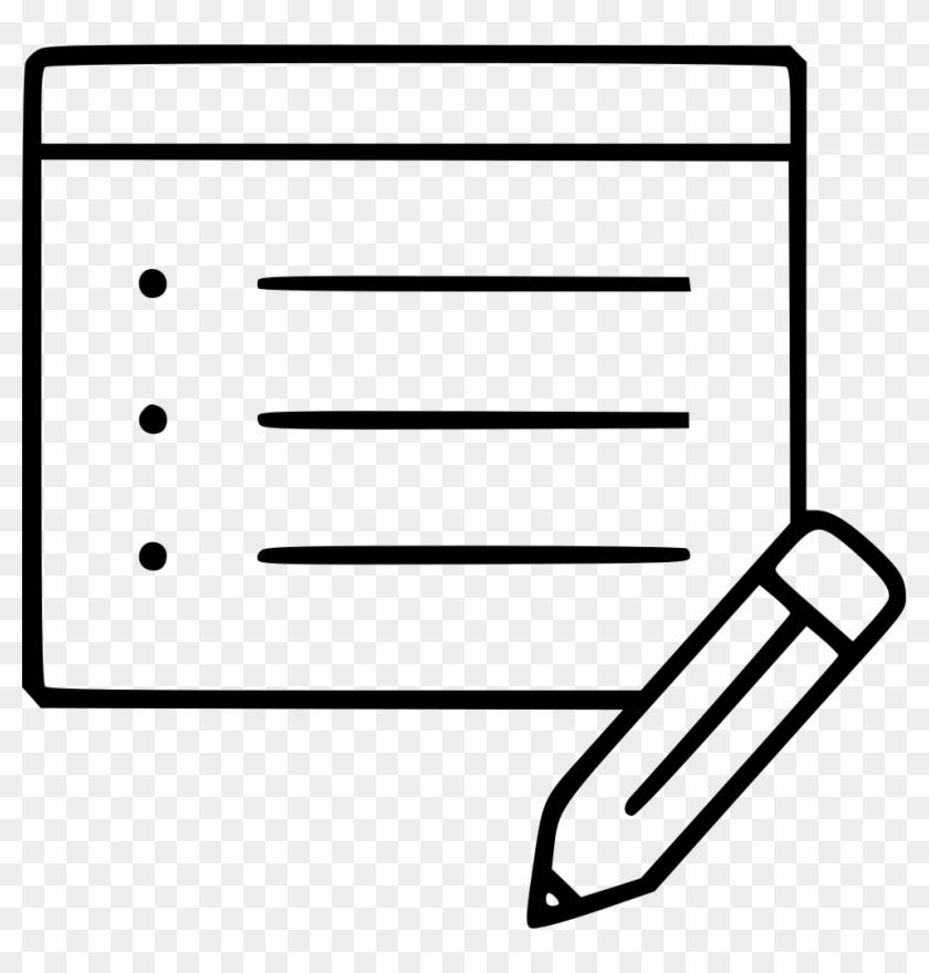 Note Blank Information Pencil Notepad Reminder List - Prendre Note #104729