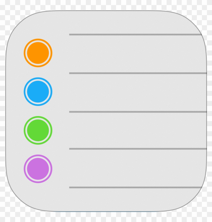 Reminders Icon Png Image - Ios #104798