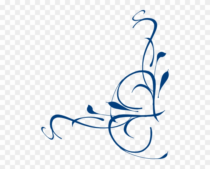 Wedding Border Design Royal Blue #106090