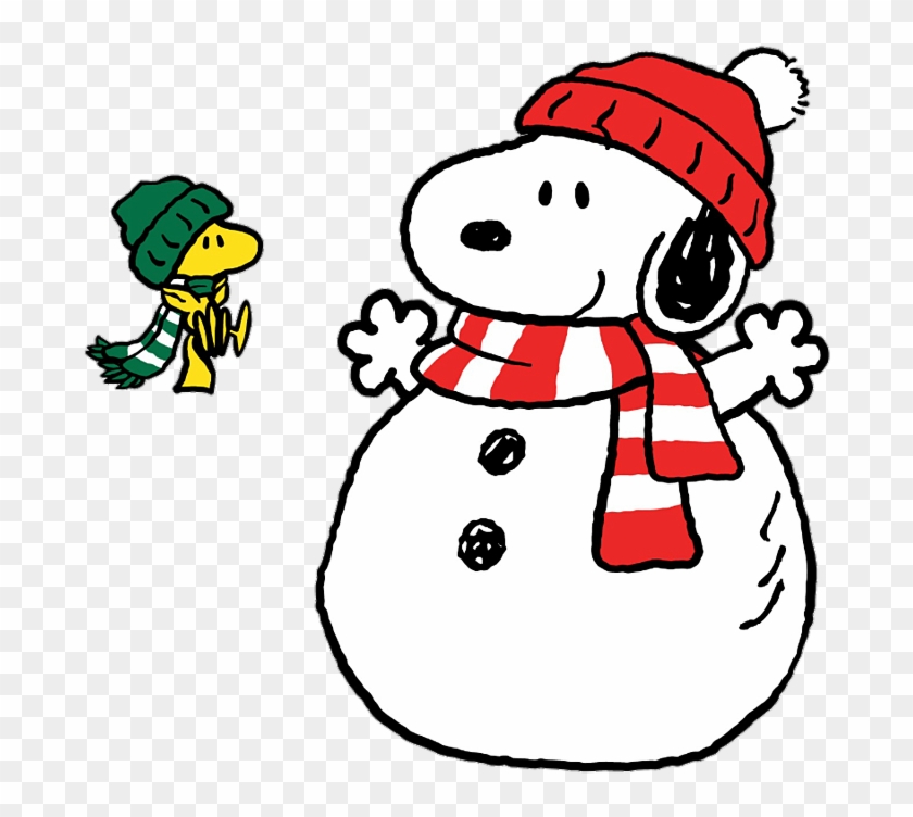 64270776 - Woodstock And Snoopy Winter #107455