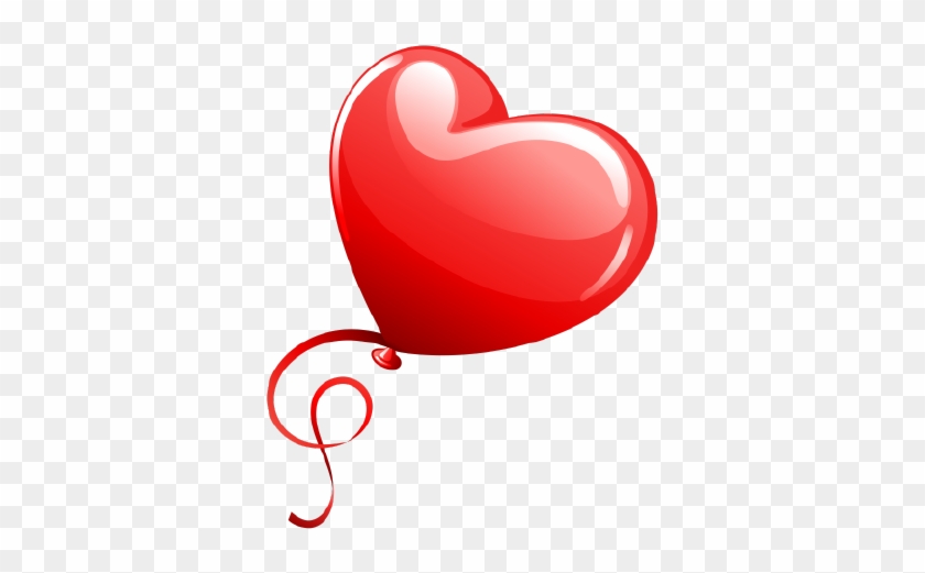 Png Клипарт "3d Hearts" - Heart Balloon Vector Free #108004