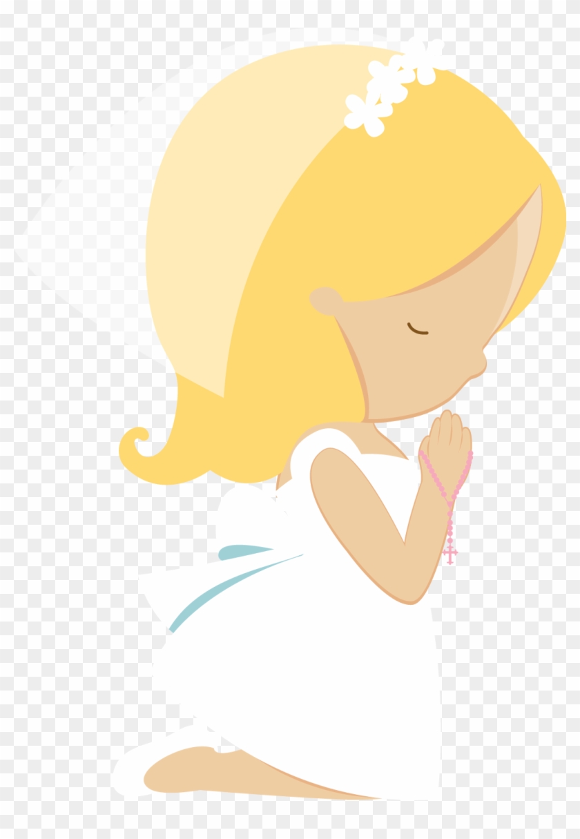 First Communion Minus - Holy Communion Girl Clipart #108775