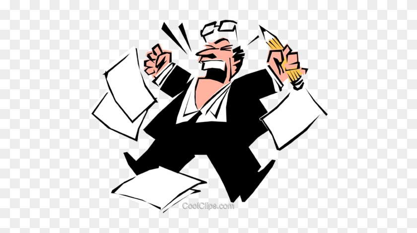 Cartoon Executives Royalty Free Vector Clip Art Illustration - Understanding Computers: In A Weekend [book] #109222