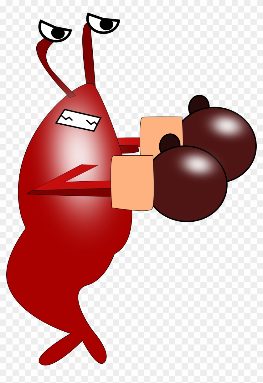 Fighting Shrimp 1979px 467 - Surf And Turf Clip Art #109296