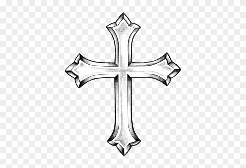 Cross Tattoo Design #110020