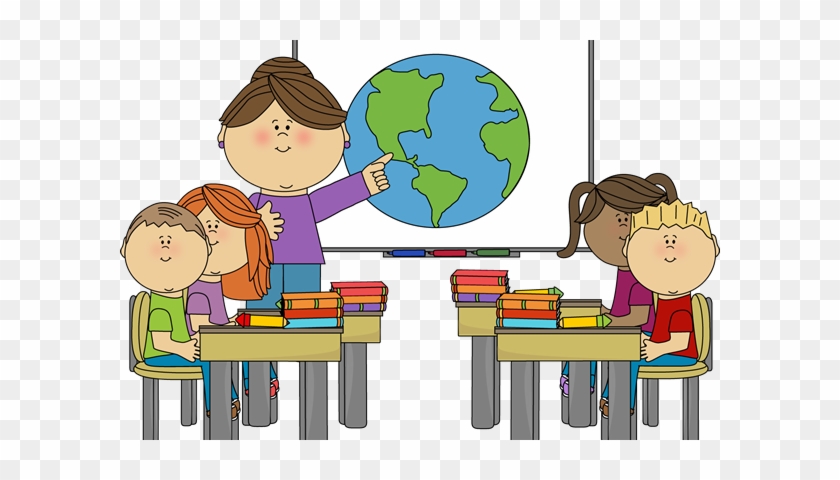 Classroom Window Clipart - Teacher Clip Art Transparent #110229