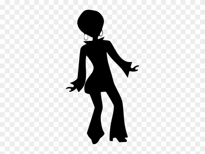 Couple Dancing Clip Art - Disco Dancing Silhouettes #111239