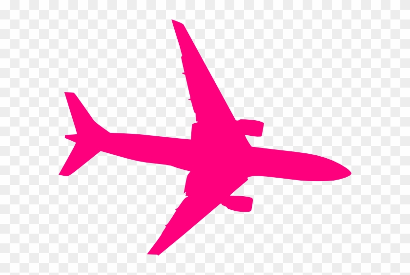 Pink Plane Clip Art At Clker Com Vector Online Royalty - Plane Vector #111966