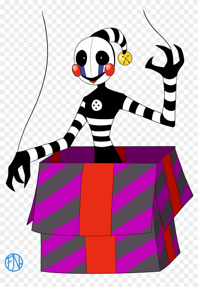 Five Nights At Freddy's 2 Art Freddy Fazbear's Pizzeria - Fnafnations Puppet #589400