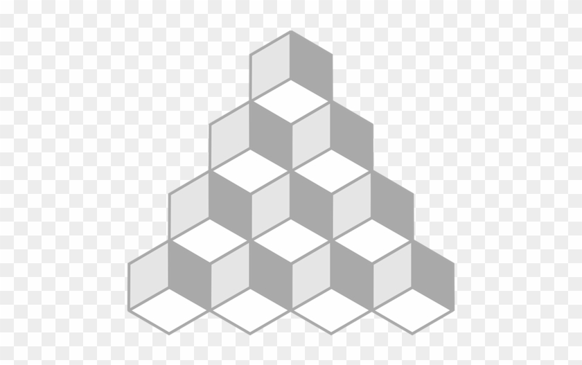 Necker Cube Illusion Clip Art - Cube Illusion #589561