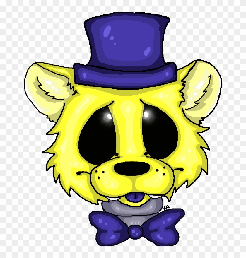 Five Nights At Freddy's 3 Five Nights At Freddy's 2 - Easy Golden Freddy Drawings #589616