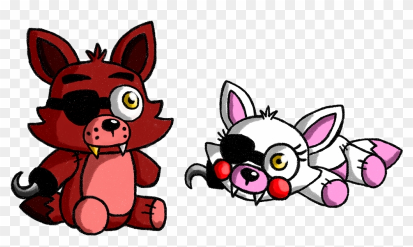 Plush Foxy And Mangle By Fnafnir - Five Nights At Freddy's #589766