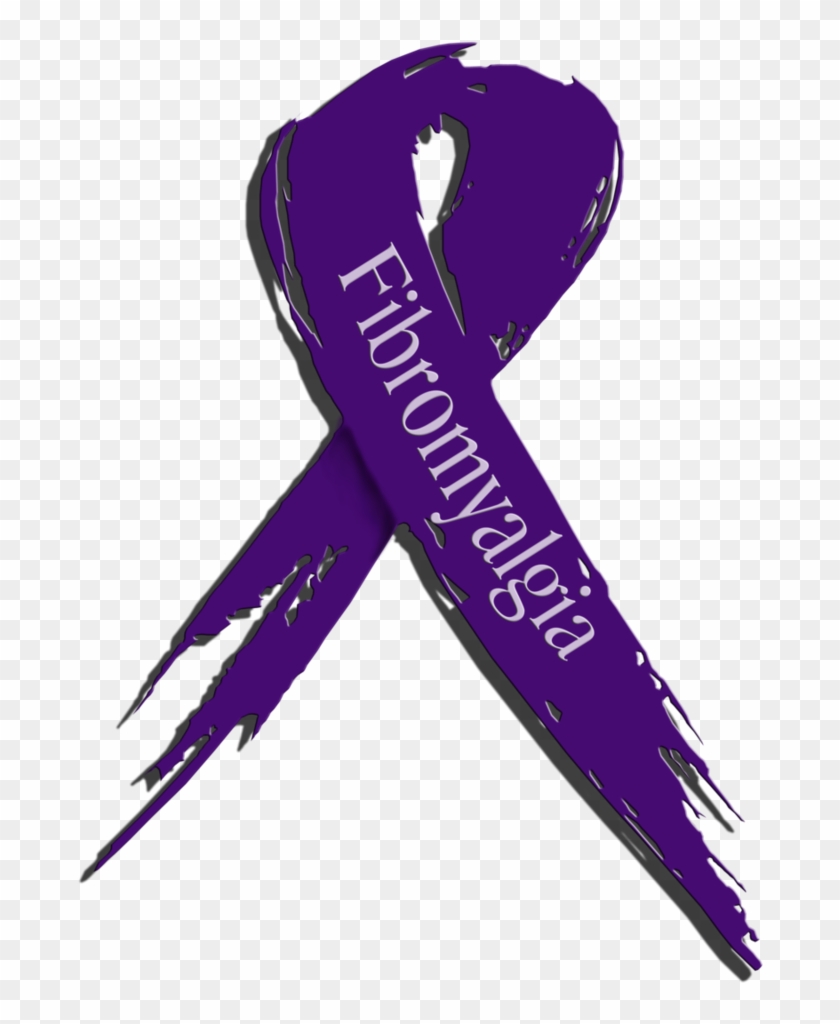 Logo - Purple Ribbon For Fibromyalgia #589779