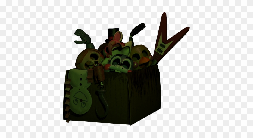 Transparent Toy Scraps - Five Nights At Freddy's 3 Box #589833