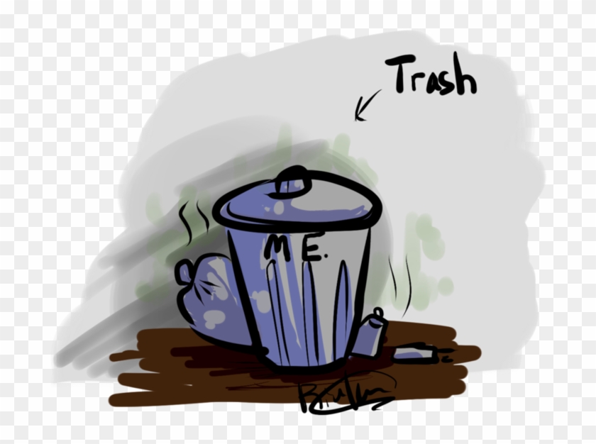 Swag In A Trash Can Famous As Shit By Xtechnology-1 - Waste Container #589876