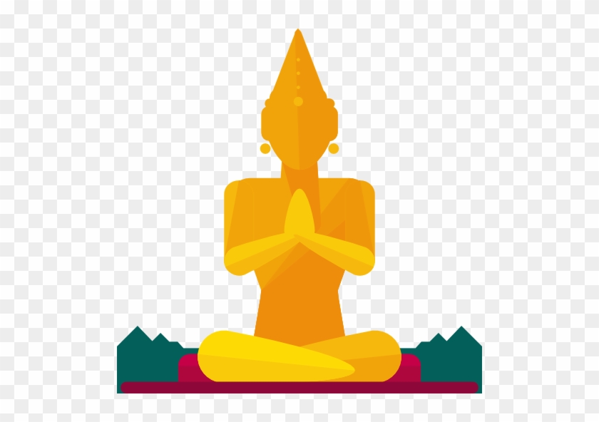 Great Buddha Of Thailand Free Icon - Thailand Buddha Icon #590623