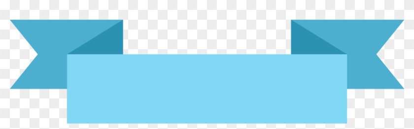 Brand Logo Font - Blue Ribbon Banner Png #590879