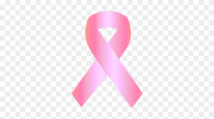 Transparent Breast Cancer Awareness Ribbon - Breast Cancer Research Sign #591116