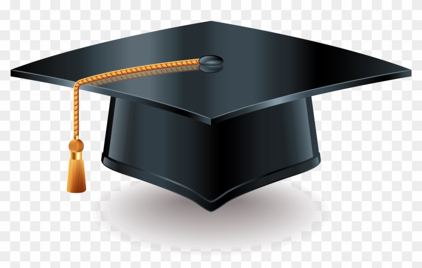 Graduation Cap Png - Graduation Cap And Diploma Vector Png #591187