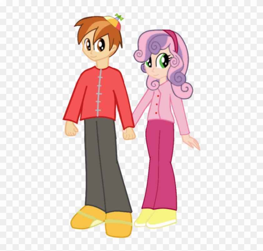 Sweetie Belle And Button Mash By Emoshyvinyl - Sweetie Belle #591719