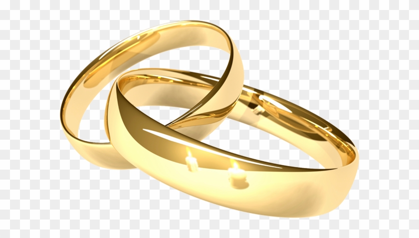 Golden Rings Png Image - Gold Wedding Rings Png #592489
