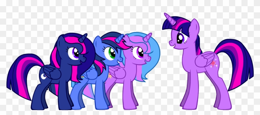 Twilight Sparkle Family On Princesses - Cartoon #592698