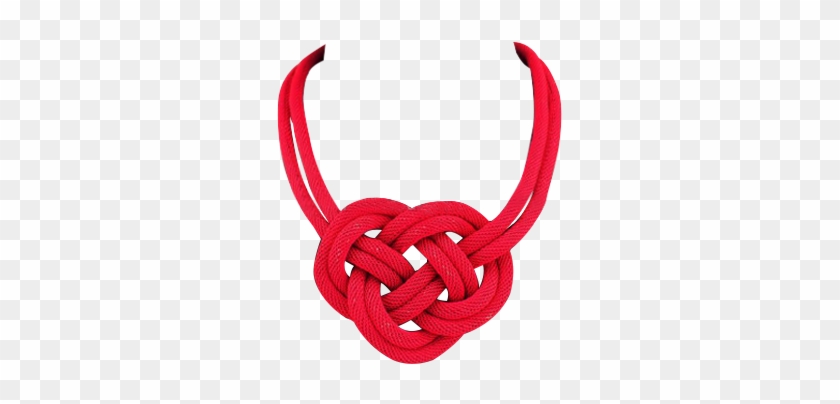 Knot Choker Statement Necklace 52% Off - Necklace #592860