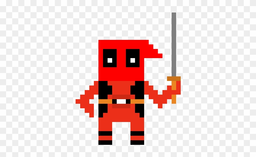 Deadpool Pixel - Cartoon #593676