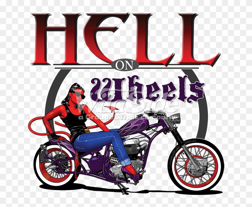 Hell On Wheels Devil Girl On Chopper - Diary Of A Wimpy Vampire #593985