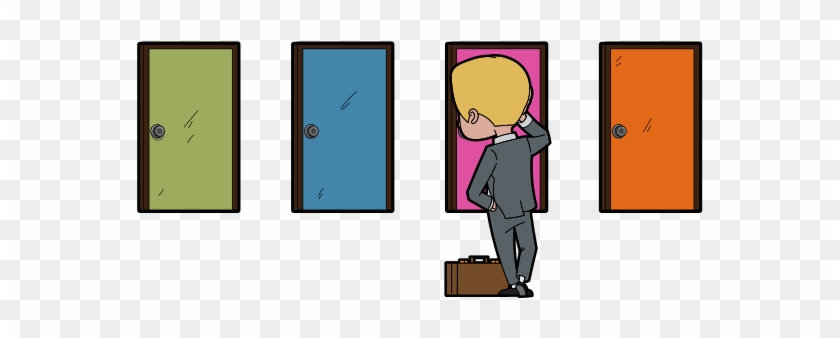320 × 160 Pixels - Multiple Doors Cartoon #594112