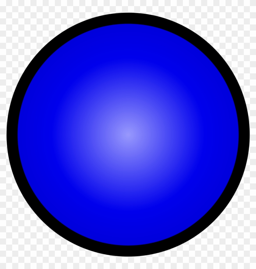 File - Buttonblue - Svg - Circle #594477
