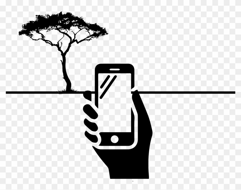 Is A Holistic Platform That Combines A Gps Module, - Trees In Africa Drawing #594481