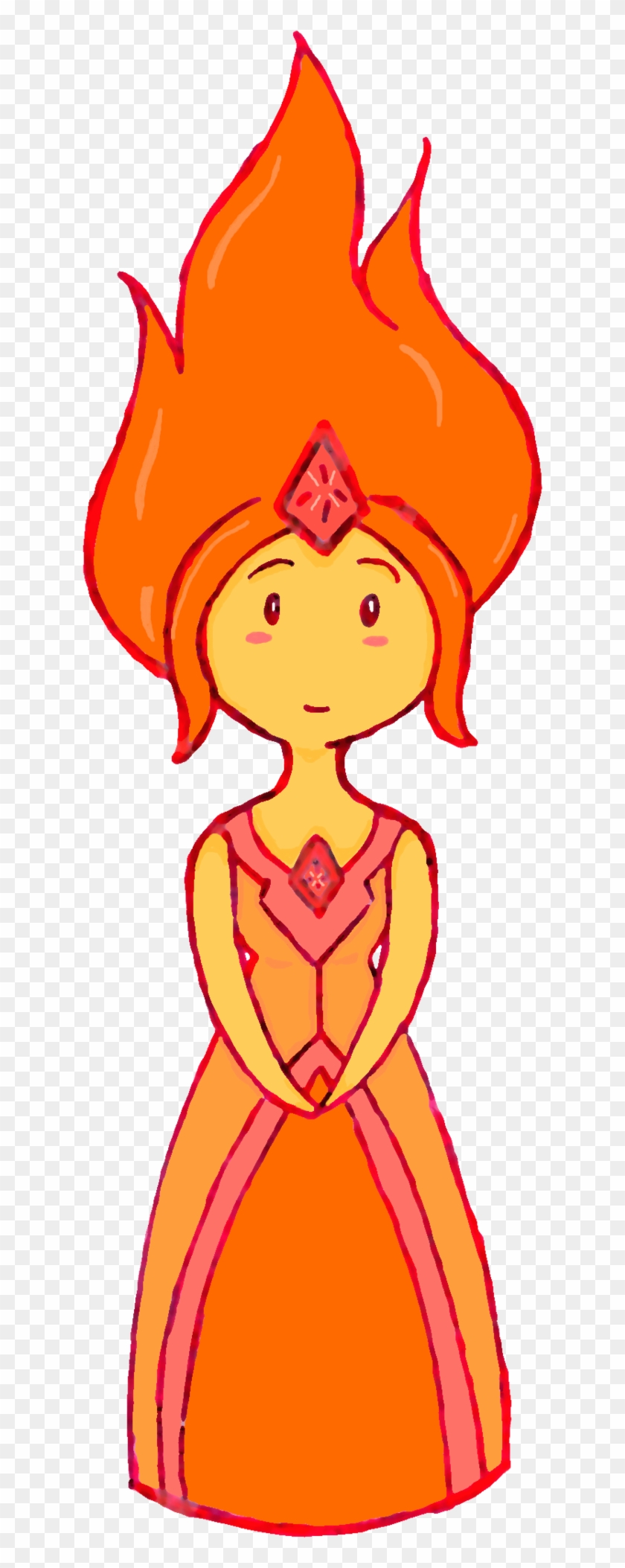 Flame Princess By Ana The Unknown - Cartoon #594516