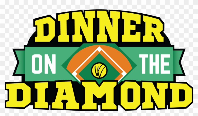Dinner On The Diamond Logo - Dinner On The Diamond Logo #595057