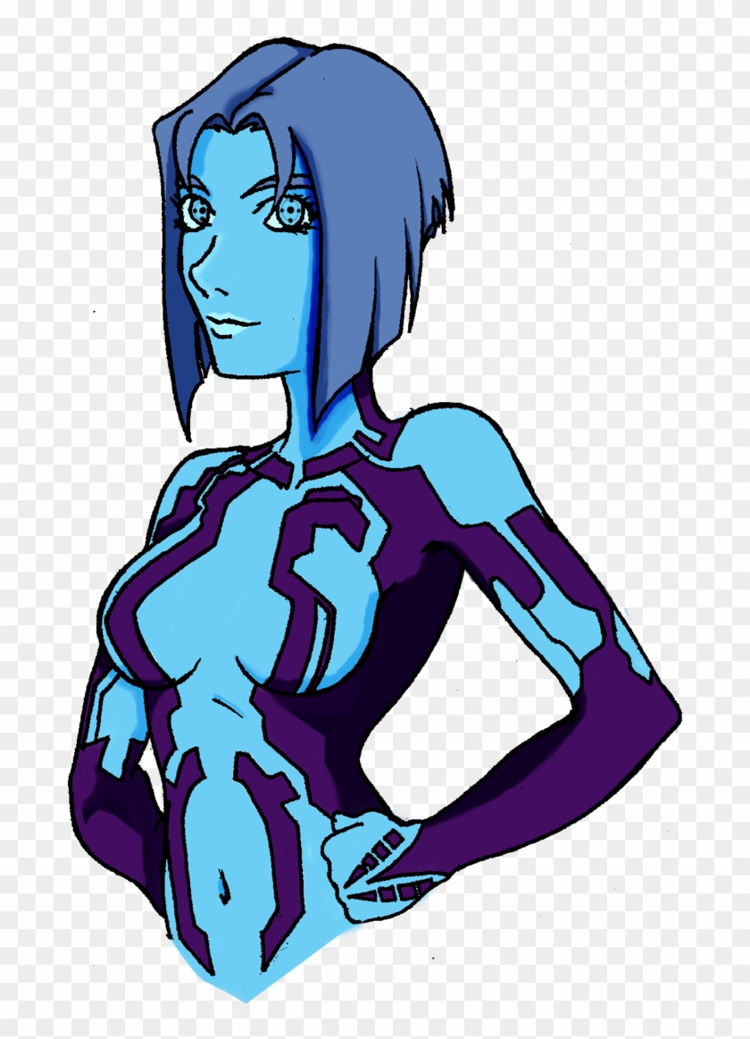 Cortana By Predaguy By Constantscribbles - Cartoon #595544