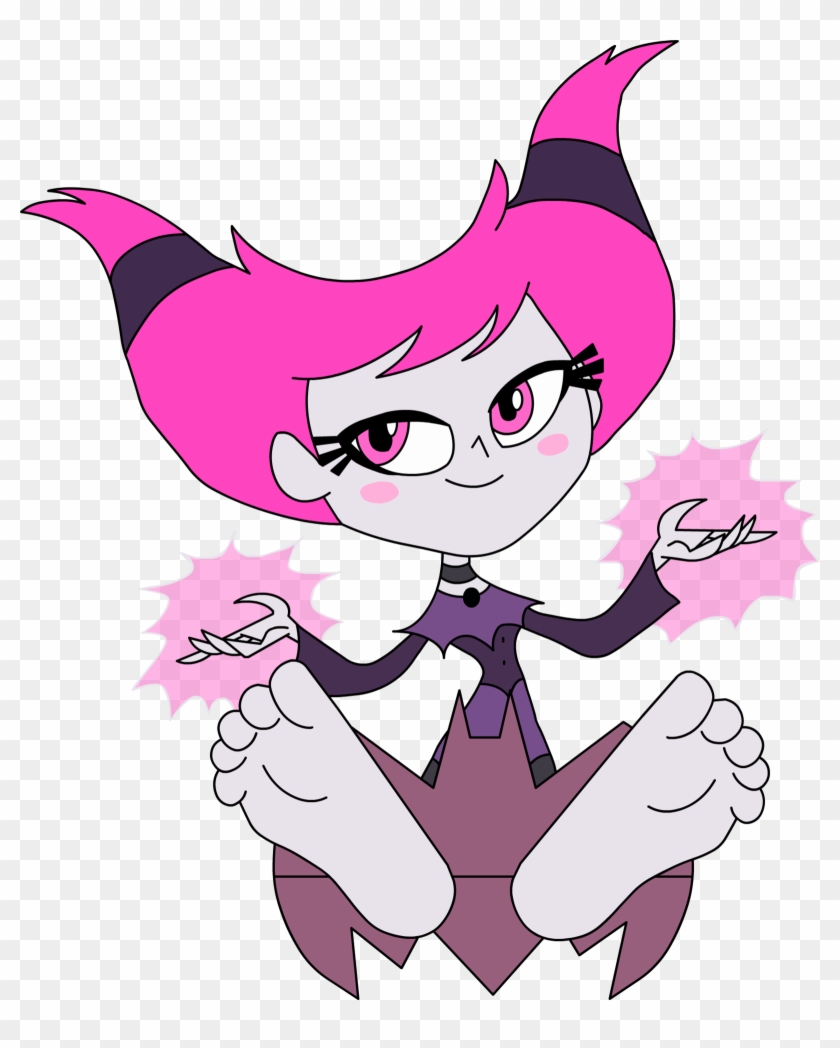 Jinx In Stocks By T95master - Jinx Teen Titans Footjob #595826