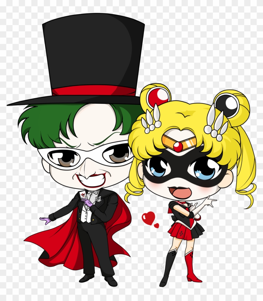 Sailor Quinn By Mibu No Ookami - Harley Quinn Sailor Moon Crossover #596187