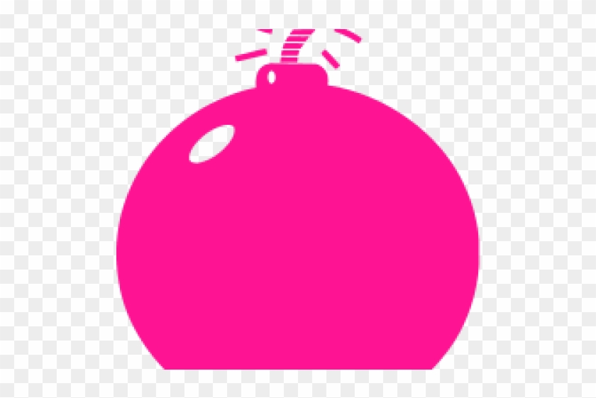 Bomb Clipart Pink - Pink Bomb Png #596332