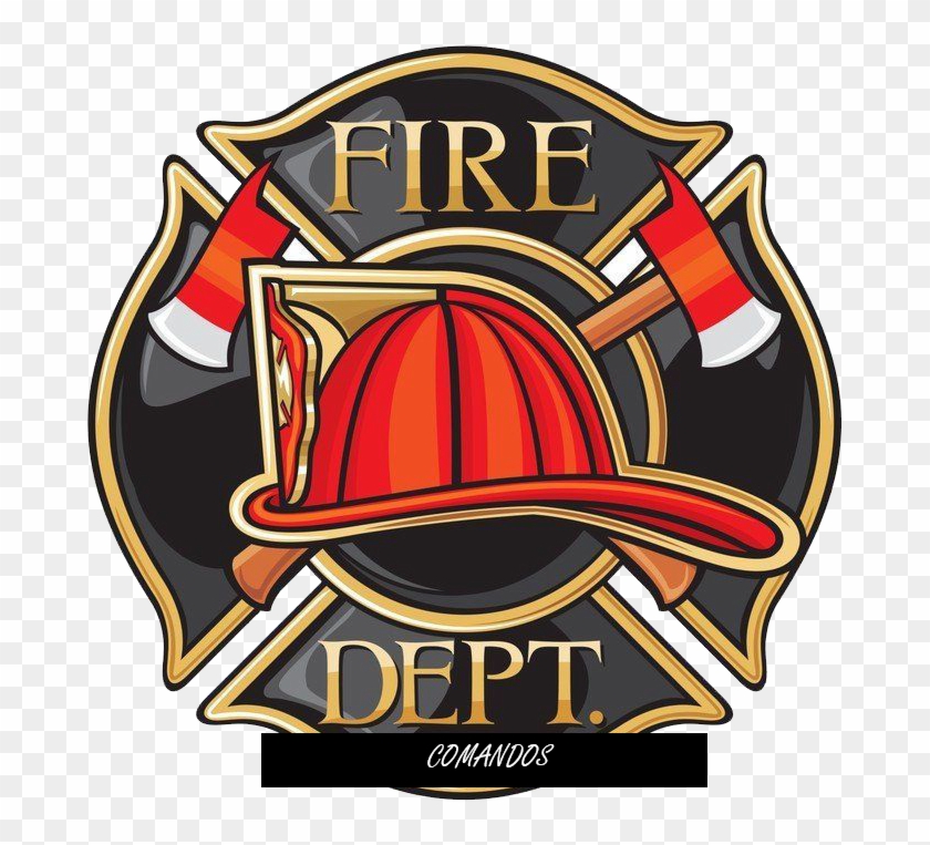 Fire Department Firefighter Symbol - Fire Dept Logo Vector #596365